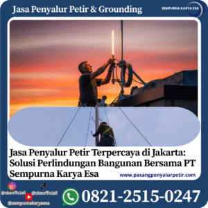 jasa penyalur petir terpercaya